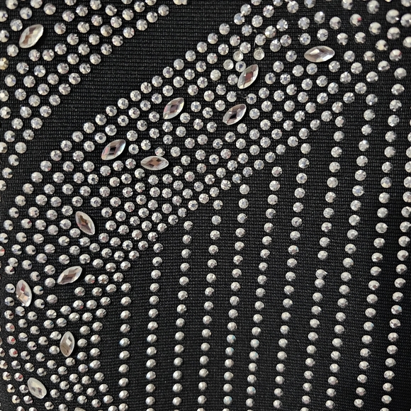 HP🎉 Fashion Nova Kristy Embellished Mini Dress - Size M - Picture 12 of 15